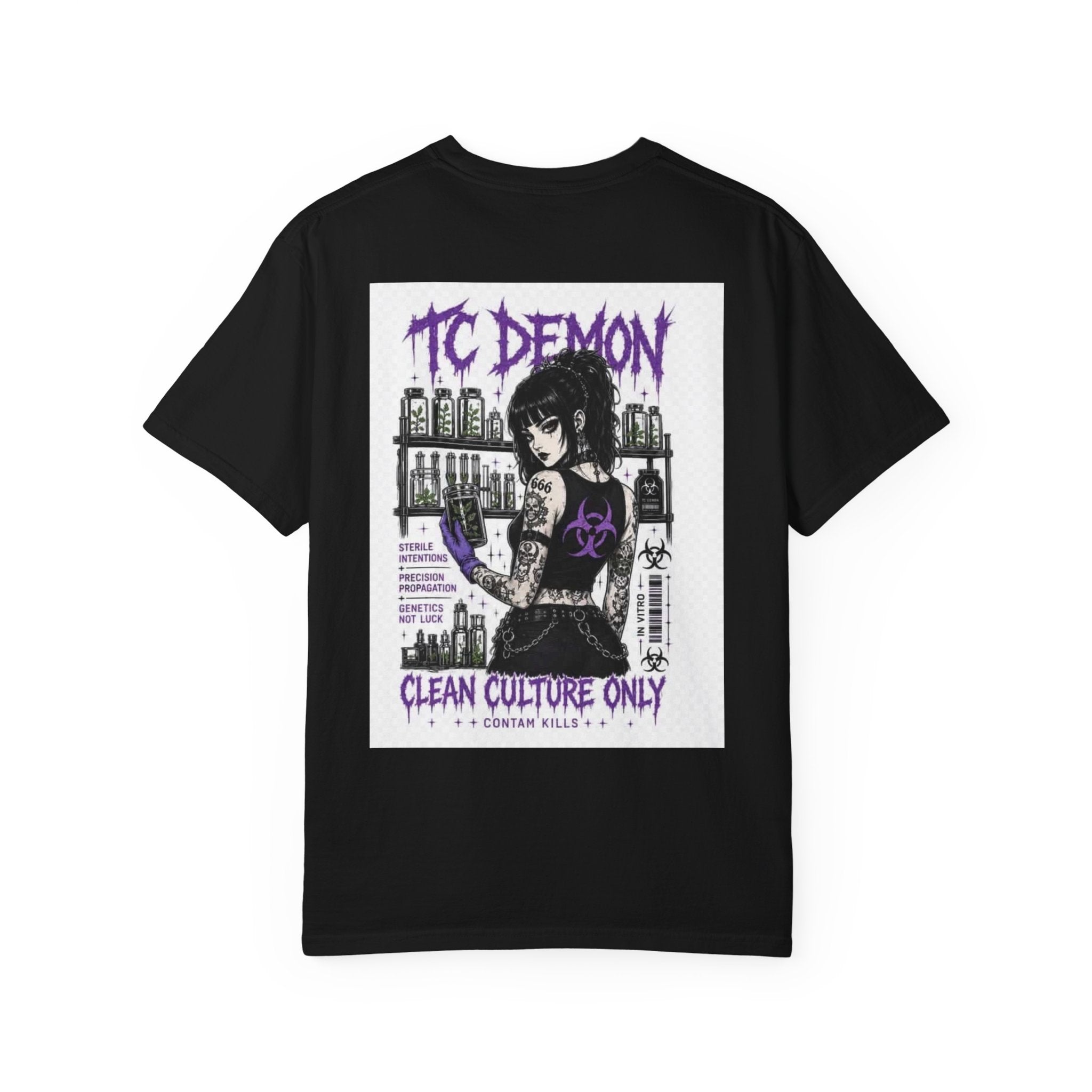 TC Demon: Clean Culture Only Goth Graphic Tee