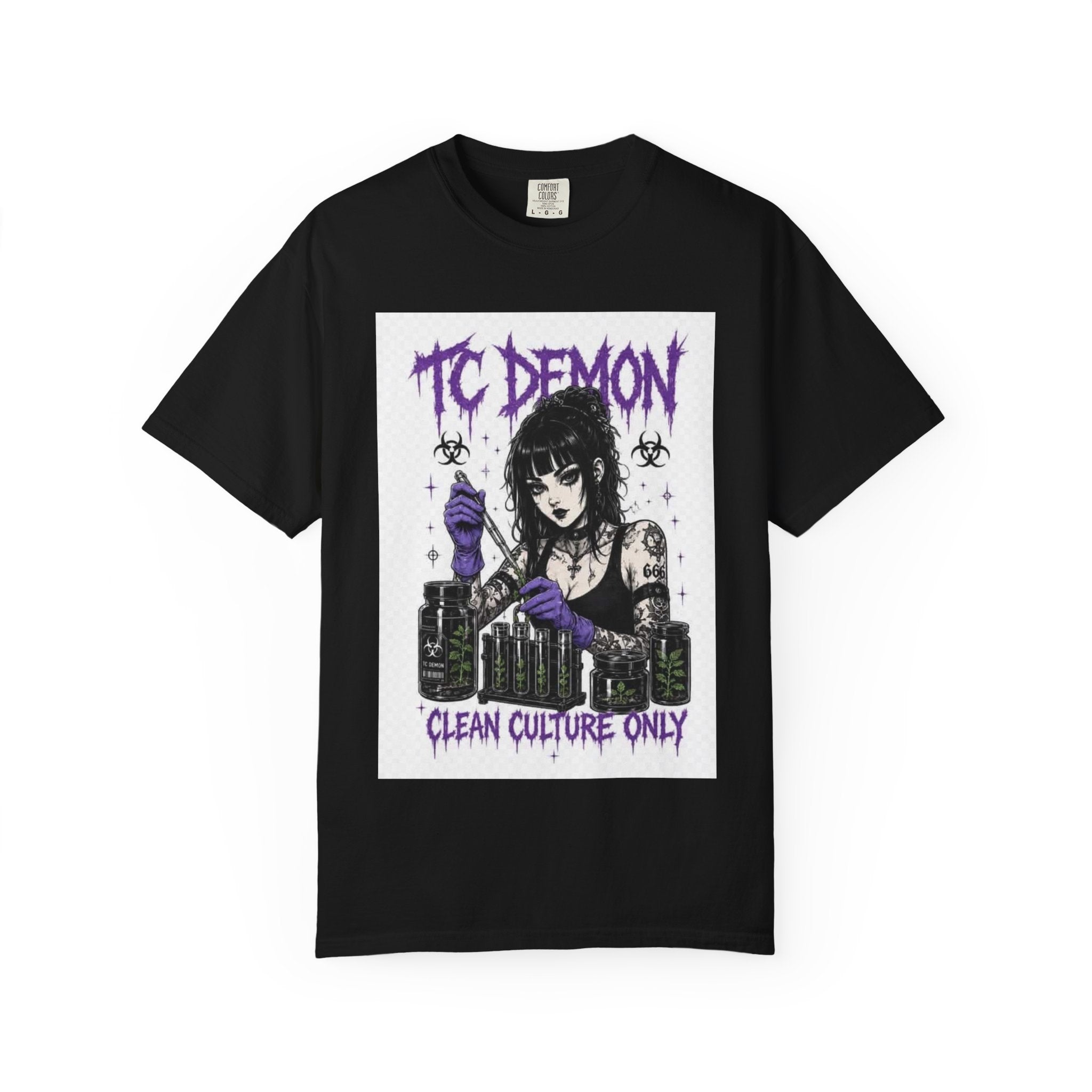 TC Demon: Clean Culture Only Goth Graphic Tee